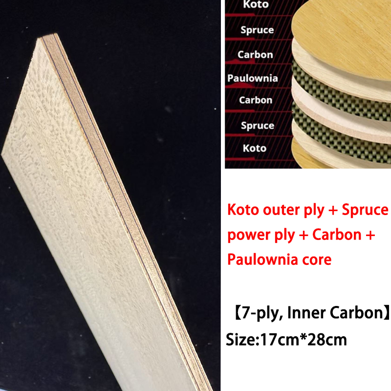 Table Tennis Logo - Koto DIY Table Tennis Blade Wood