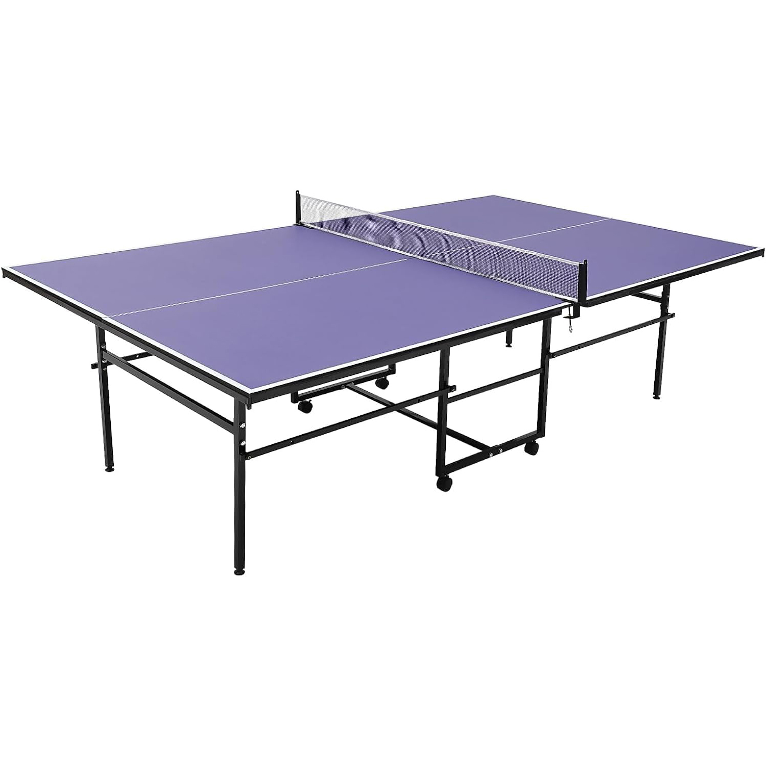 Table Tennis Net Set - 8 ft Portable Ping Pong Table，Professional