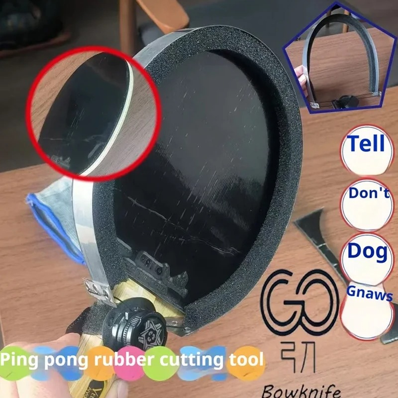 Table Tennis Rubber Manual Cut - огляд і ціна Table Tennis Machine