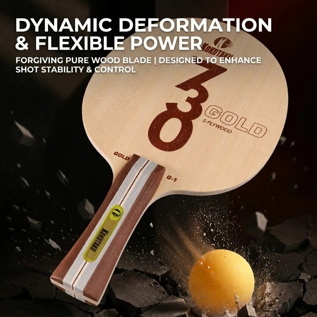Kokutaku Table Tennis Blade FL - огляд і ціна Table Tennis Machine