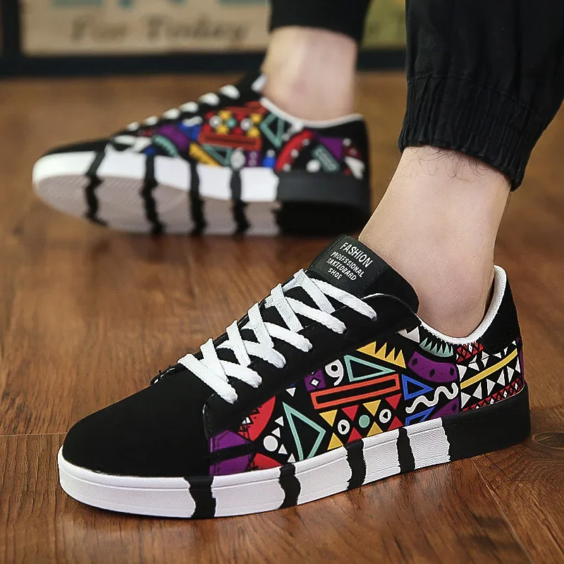 Men's Sneakers Graffiti Canvas - огляд і ціна Table Tennis Men